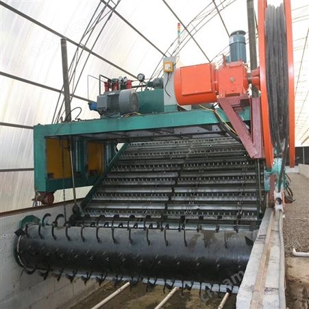 凯域机械 羊粪有机肥发酵翻抛机 有机肥料翻堆设备 售后完善