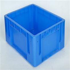 通化市塑料箱 加厚材质配有盖子周转箱 仓库使用物流箱