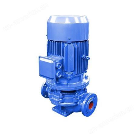 羊城ISG立式管道离心泵 冷热水循环单级热水防爆反洗管道循环水泵
