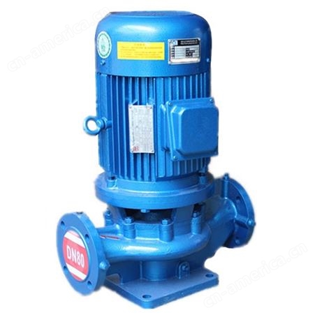 GDGD80-40立式单级管道泵 三相大流量高扬程离心泵循环水泵GD80-50