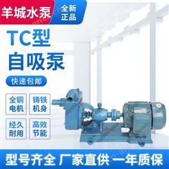 羊城TC型电动自吸 离心泵自吸化工泵 不锈钢自吸泵