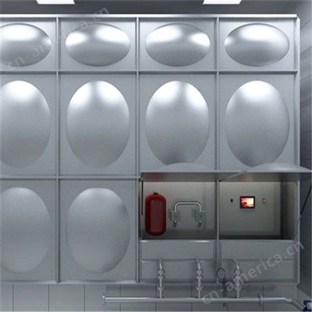 搪瓷饮用水箱价格  搪瓷保温水箱厂家订做  组装式搪瓷水箱