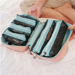 韩版收纳包 旅行洗漱包大容量便携手提包批发定制