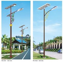 劲辉农村LED太阳能路灯 6米30W一体化太阳能灯 工程照明道路灯