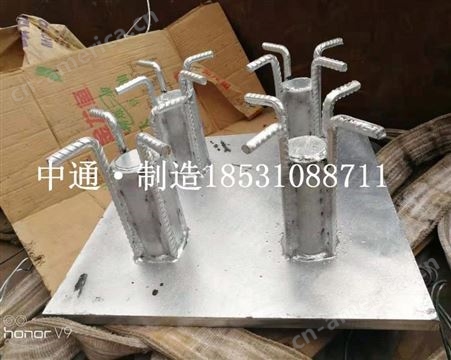 武汉中通，专业生产渗锌防落梁挡块，声屏障立柱，接触网预埋件