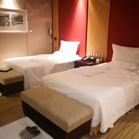 北京酒店床上用品、酒店客房布草订做厂公司