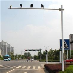 江苏扬州监控杆厂家 监控杆定制安装 诚聚照明  监控杆厂家 八角道路监控杆