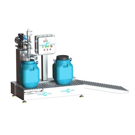 中型多用途灌装线 定量化工液体涂料灌装机YL-1500-3