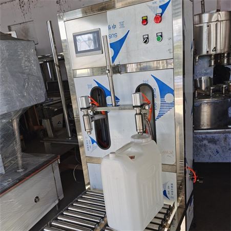 永玖YJ定量大桶液体灌装机 自动化程度高 适用定量灌装设备